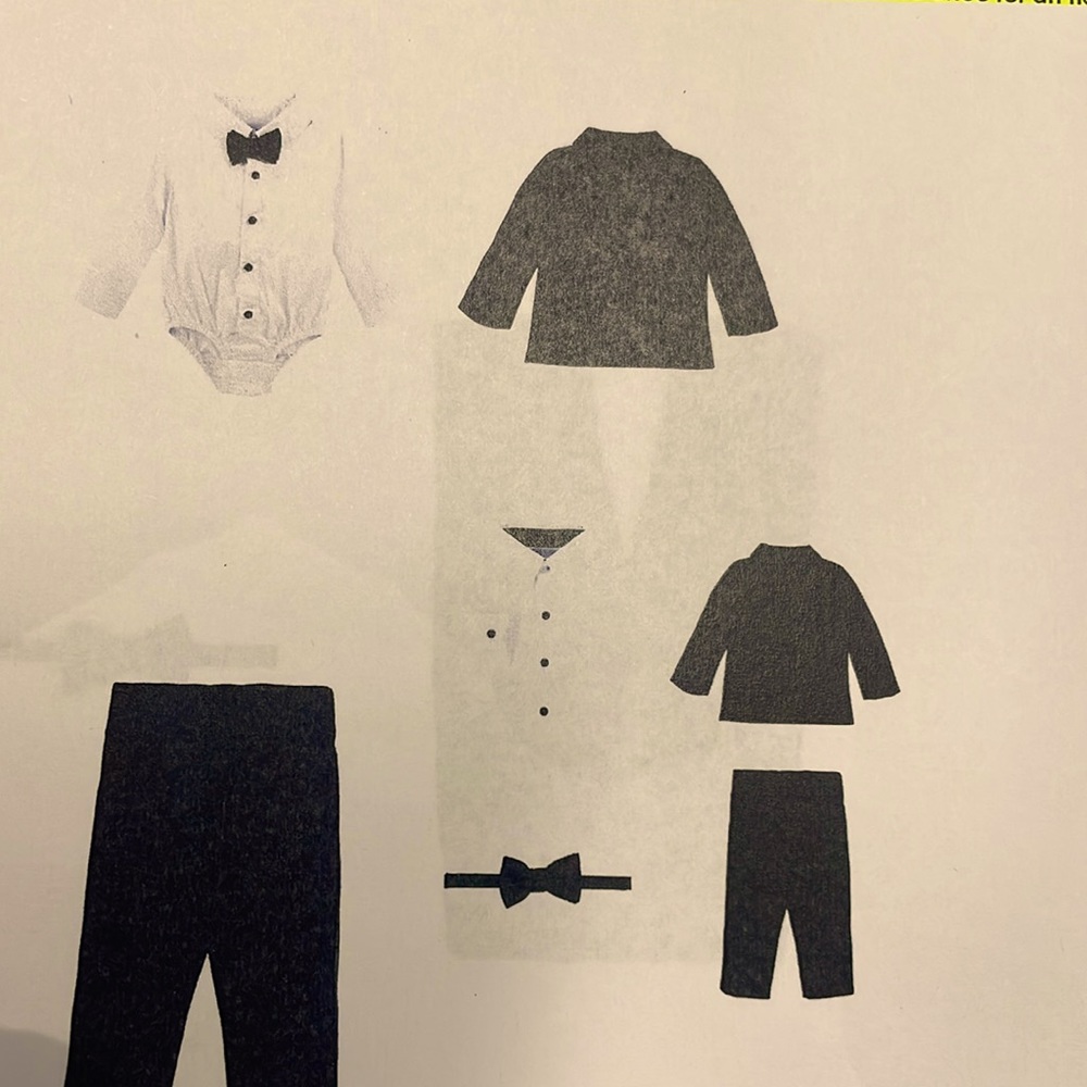 Baby Tux 4 piece